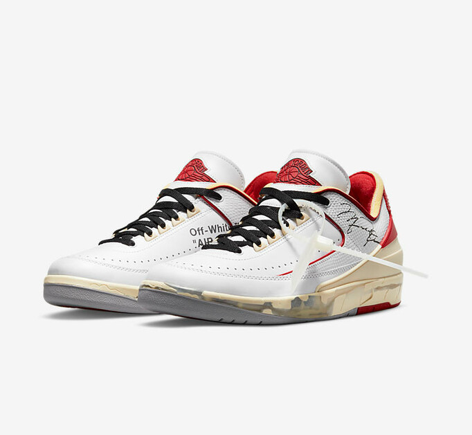 Irreplaceable reservedele ære Off-White x Nike Air Jordan 2 Low “White Red” | Raffle List